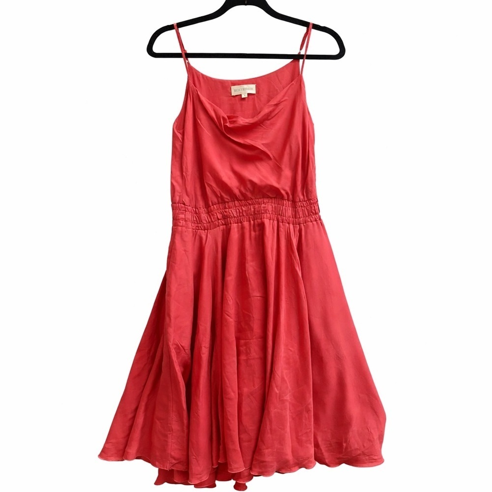 Nicole Bridger Silk Feel Midi Dress Size 0